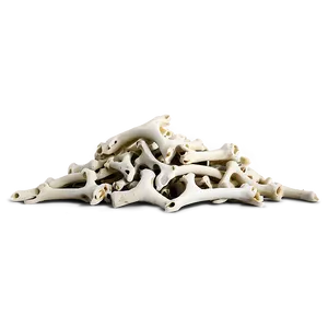 Bone Pile Silhouette Png 06132024 PNG Image