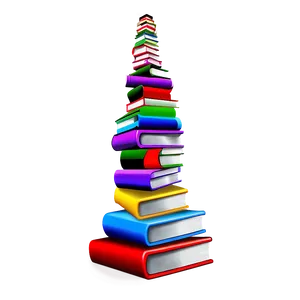 Books Tower Png 42 PNG Image