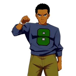 Boondocks Riley Freeman Artwork Png Yur PNG Image