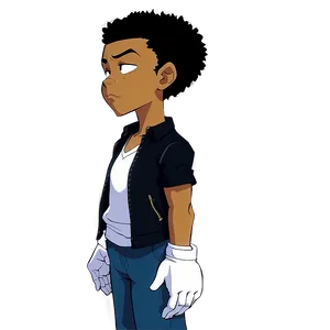 Boondocks Riley Freeman Profile Png 17 PNG Image