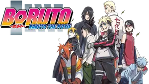 Boruto Naruto The Movie Promotional Art PNG Image