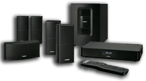 Bose Home Theater Speaker System PNG Image