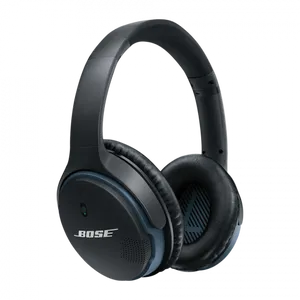 Bose Noise Canceling Headphones Black PNG Image