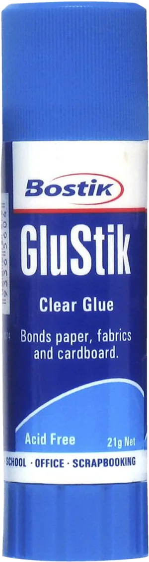 Bostik Glu Stik Clear Glue Stick PNG Image