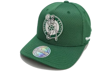 Boston Celtics Logo Cap.png PNG Image