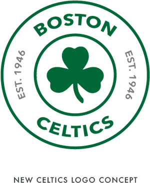 Boston Celtics Logo Concept.png PNG Image