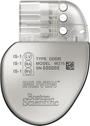 Boston Scientific I N L I V E N Pacemaker Device PNG Image