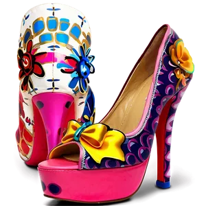 Bow High Heels Png 06122024 PNG Image