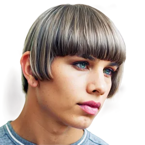 Bowl Cut Hairstyle Png Xgb21 PNG Image