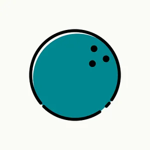 Bowling Ball Icon PNG Image