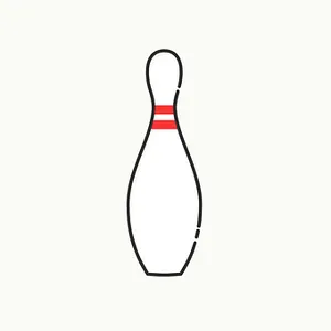 Bowling Pin Icon PNG Image