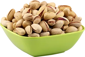 Bowlof Pistachios PNG Image