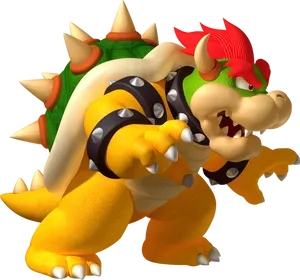 Bowser Kingof Koopas PNG Image