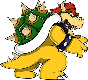 Bowser Kingof Koopas PNG Image