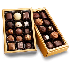 Box Of Artisan Chocolates Png Umo84 PNG Image