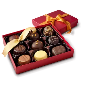 Box Of Belgian Chocolates Png 10 PNG Image