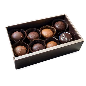 Box Of Vegan Chocolates Png 59 PNG Image