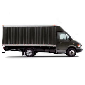 Box Truck Side View Png Can PNG Image