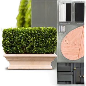 Boxwood Fence Png Dkq20 PNG Image