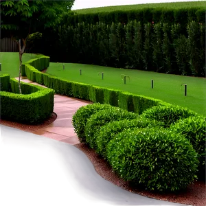 Boxwood Pathway Png Vjk PNG Image