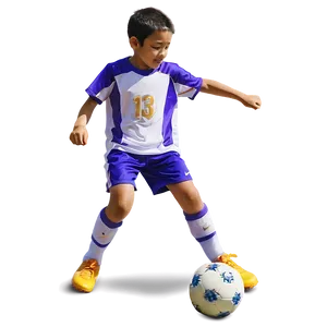 Boy Playing Soccer Png Vtl42 PNG Image