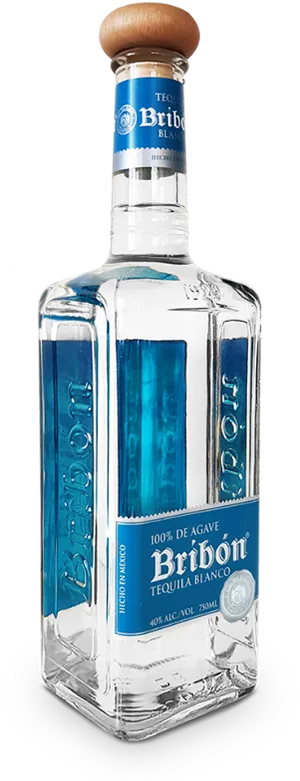 Brabon Blanco Tequila Bottle PNG Image