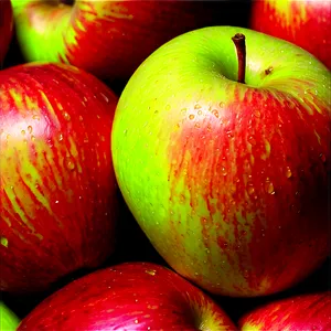 Braeburn Apple Detail Png Xaa PNG Image