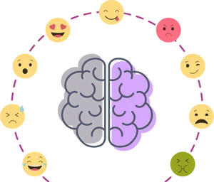 Brain_and_ Emotions_ Concept PNG Image