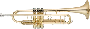 Brass Trumpet Isolatedon Background PNG Image