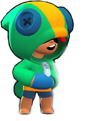 Brawl Stars Leon Character Render PNG Image