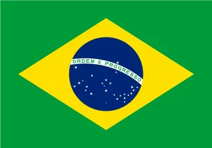 Brazilian National Flag PNG Image