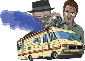 Breaking Bad Animated Characters R V PNG Image