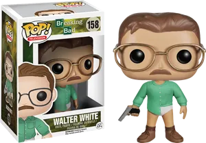 Breaking Bad Walter White Funko Pop PNG Image