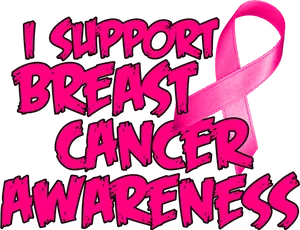 Breast Cancer Awareness Support PNG Image