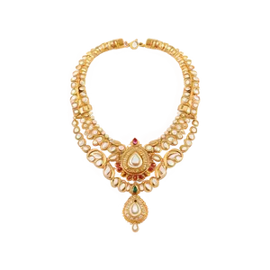 Bridal Gold Necklace Png Dco PNG Image