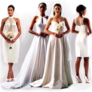 Bridal Gowns And Accessories Png Odi PNG Image