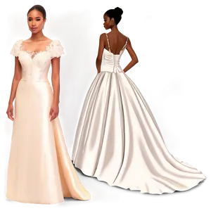 Bridal Gowns And Accessories Png Pfl72 PNG Image