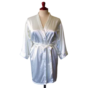 Bridal Satin Robe Png 06132024 PNG Image