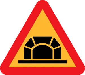 Bridge_ Clearance_ Warning_ Sign PNG Image