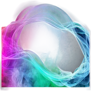 Bright Color Smoke Wave Png Nsn PNG Image