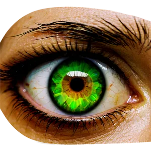 Bright Green Eye Png Cmt83 PNG Image