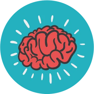 Bright Idea Brain Illustration PNG Image