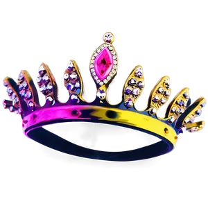 Bright Neon Crown Image Png 06272024 PNG Image