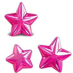 Bright Pink Stars Png Oti PNG Image