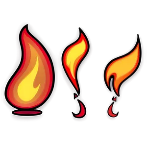 Bright Red Fire Icon Png 06252024 PNG Image