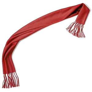 Bright Red Scarf Png Gap PNG Image