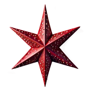 Bright Red Star Png Fun PNG Image