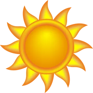 Bright Sun Clipart PNG Image