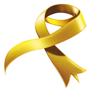 Bright Yellow Ribbon Png Omm PNG Image