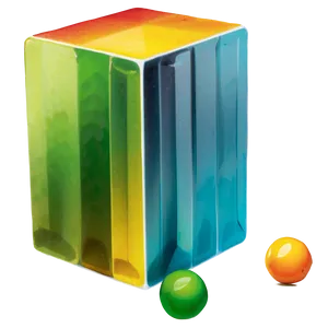 Brightly Colored Rectangular Prism Png Yly PNG Image